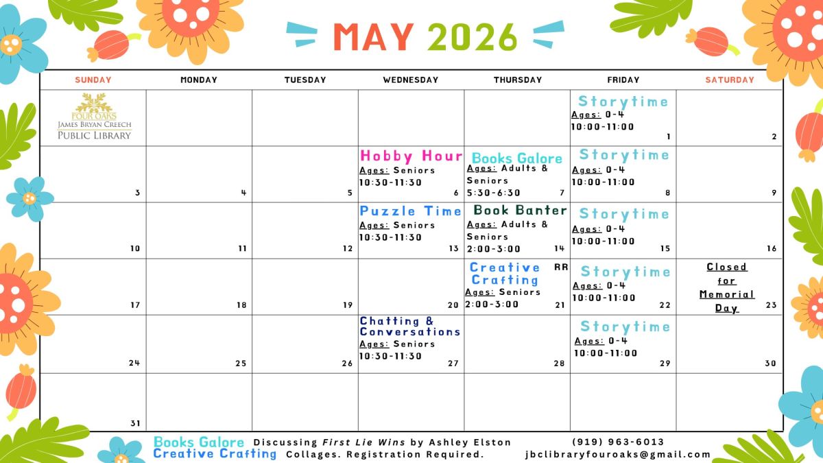 May 2026 Calendar