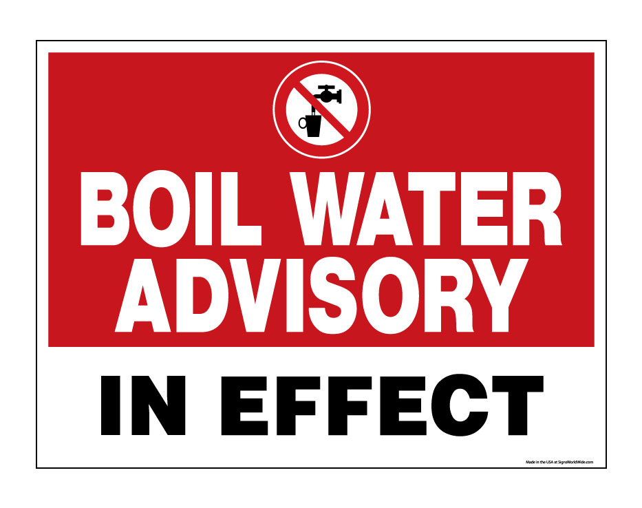 Boil Water Advisory