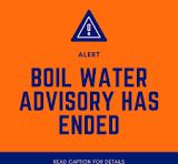 Boil Water Advisory Lifted